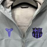 2025-26 BAR Light blue Outdoor Jackets #L6605紫标软料