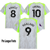 2025-26 Man City Third Long Sleeve Soccer Jersey (长袖)