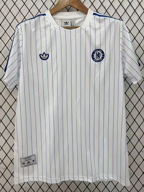 2025-26 CHE White Casual Edition Fans Training shirts