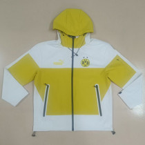 2025-26 Dortmund White Yellow Windbreaker