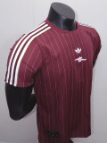 2025-26 ARS Brown Red Casual Edition Player Version Training shirts