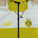 2025-26 Dortmund White Yellow Windbreaker