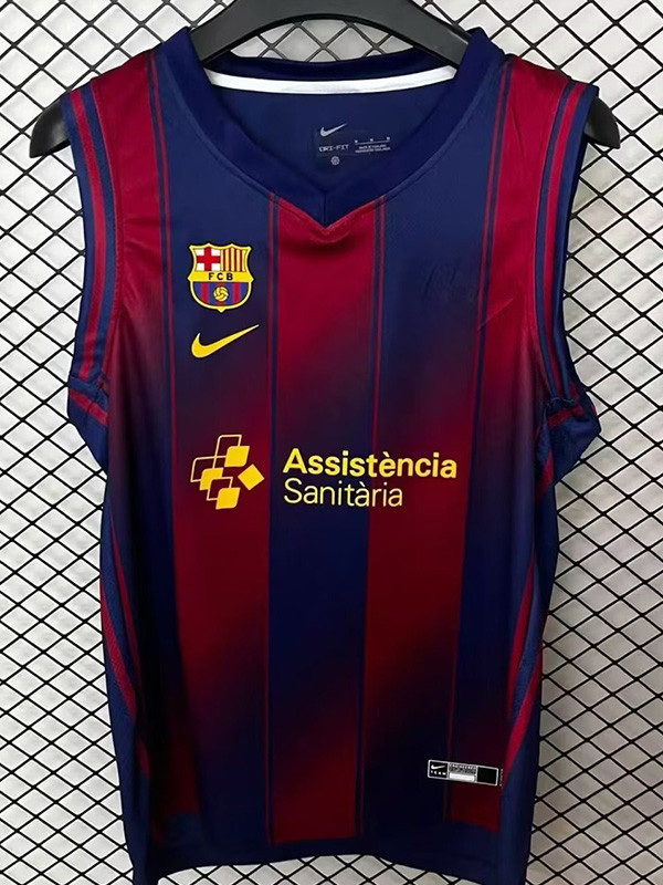 2025-26 BAR Red Blue Vest