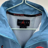 2025-26 PSG Jordan Light blue Windbreaker