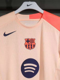 2025-26 BAR Beige Pink Player Version Training Shirts