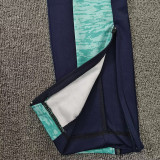 2025-26 Bilbao Green Half Pull Tracksuit (Pants Have Pocket)(半拉链)