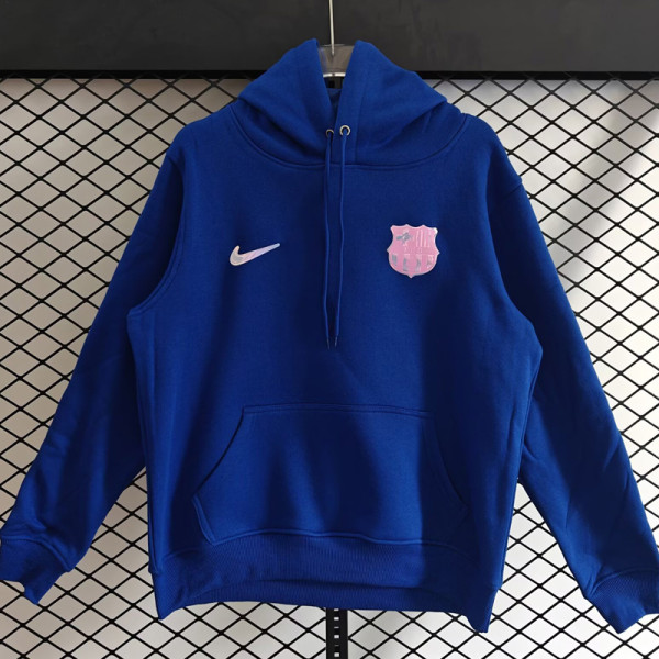 2025-26 BAR Fancy blue Hoody 彩蓝色(加绒)粉标