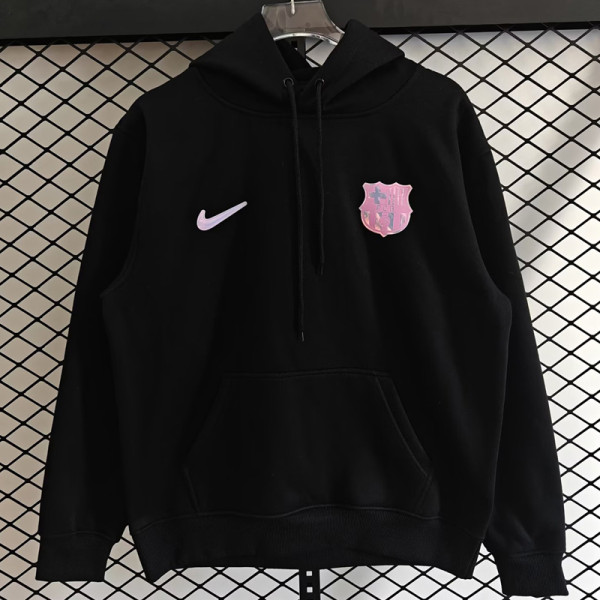 2025-26 BAR Black Hoody 黑色(加绒)粉标