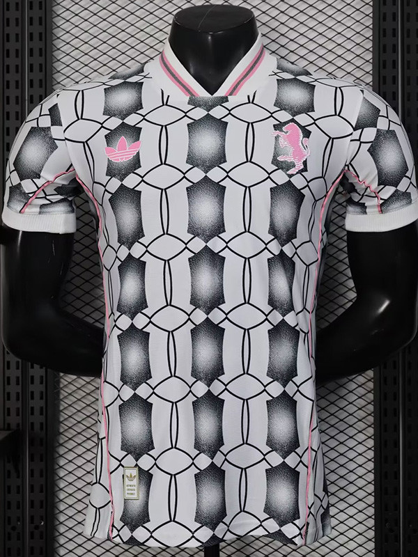 2025-26 JUV Black White Casual Edition Player Version Training shirts