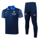 2025-26 PSG Royal blue Short shirts and Long trousers Suit #C2569
