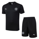 2025-26 Man City Black Training Short Suit #D25206