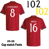 2025-26 Man Utd Blue Grey Special Edition Player Version Training shirts