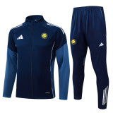 2025-26 Al-Nassr Royal blue Jacket Tracksuit #A2591