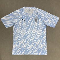 2025-26 Man City Blue White Training shirts