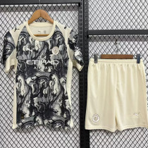 2025-26 Man City Special Edition Kids Soccer Jersey (马年)