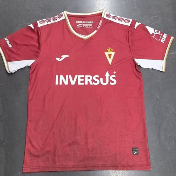 2025-26 Real Murcia Home Fans Soccer Jersey