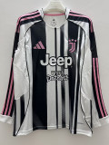 2025-26 JUV Home Long Sleeve Soccer Jersey (长袖)