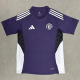 2025-26 Man Utd Purple Fans Training shirts