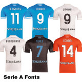 2025-26 Napoli Halloween Orange Player Version Soccer Jersey
