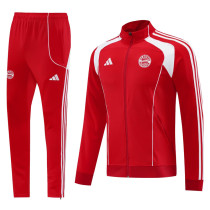 2025-26 Bayern Jujube red Jacket Tracksuit #07