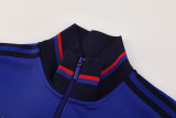 2025-26 Lyon Royal blue Jacket Tracksuit