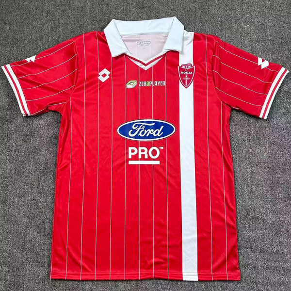 2025-26 Monza Home Fans Soccer Jersey