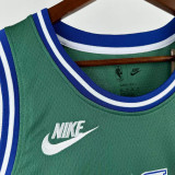 2025-26 Dallas Mavericks DAVIS #3 Green Retro Top Quality Hot Pressing NBA Jersey