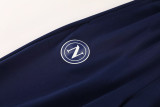 2025-26 Napoli White Jacket Tracksuit #01