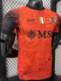 2025-26 Napoli Halloween Orange Player Version Soccer Jersey