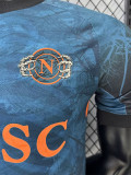 2025-26 Napoli Halloween Blue Player Version Soccer Jersey