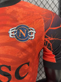 2025-26 Napoli Halloween Orange Player Version Soccer Jersey