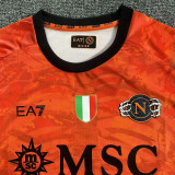 2025-26 Napoli Halloween Orange Fans Soccer Jersey