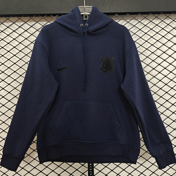 2025-26 Corinthians Royal blue Hoody 宝蓝色(黑标加绒)