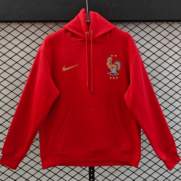 2025-26 France Red Hoody 红色(加绒)