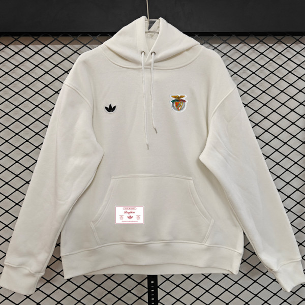 2025-26 Benfica White Hoody 白色(加绒)