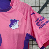2025-26 Hoffenheim Pink Special Edition Fans Soccer Jersey