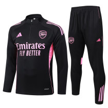 2025-26 ARS Black Half Pull Tracksuit #B25116(半拉链)