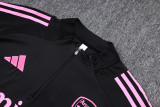 2025-26 ARS Black Half Pull Tracksuit #B25116(半拉链)