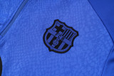2025-26 BAR Blue Half Pull Tracksuit #B25112(半拉链)