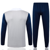 2025-26 TOT Light gray Half Pull Tracksuit #B25117(半拉链)