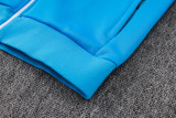 2025-26 Napoli Lake blue Jacket Tracksuit #A2599