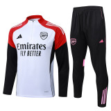 2025-26 ARS White Half Pull Tracksuit #B25115(半拉链)