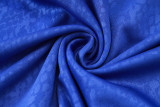 2025-26 BAR Blue Half Pull Tracksuit #B25112(半拉链)