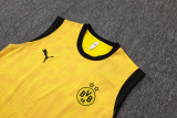 2025-26 Dortmund Yellow Tank top and shorts suit #D25215