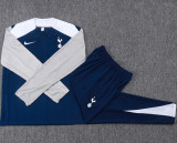 2025-26 TOT Royal blue Half Pull Tracksuit #B25111(半拉链)