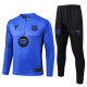 2025-26 BAR Blue Half Pull Tracksuit #B25112(半拉链)