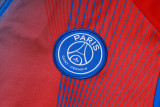 2025-26 PSG Blue Red Half Pull Tracksuit # B25118(半拉链)