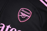 2025-26 ARS Black Half Pull Tracksuit #B25116(半拉链)