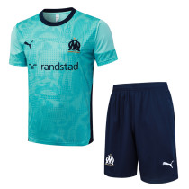 2025-26 Marseille Light green Training Short Suit #D25232