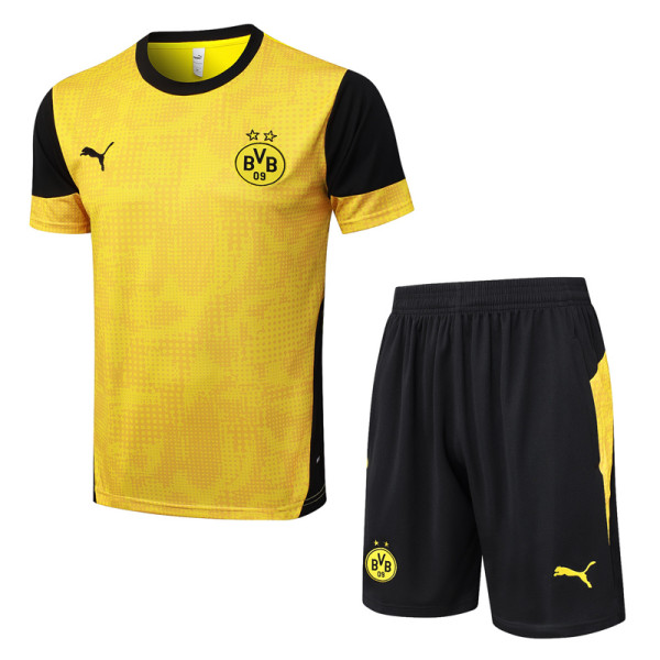 2025-26 Dortmund Yellow Training Short Suit #D25211
